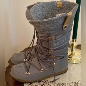 Moon Boot Taupe Winter & Rain Boots